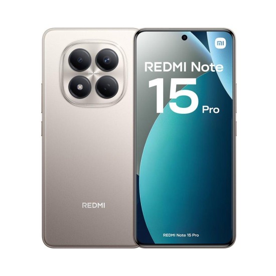 Smartphone Xiaomi Redmi Note 15 Pro 8GB/256GB 6.77" Dual Sim Titânio